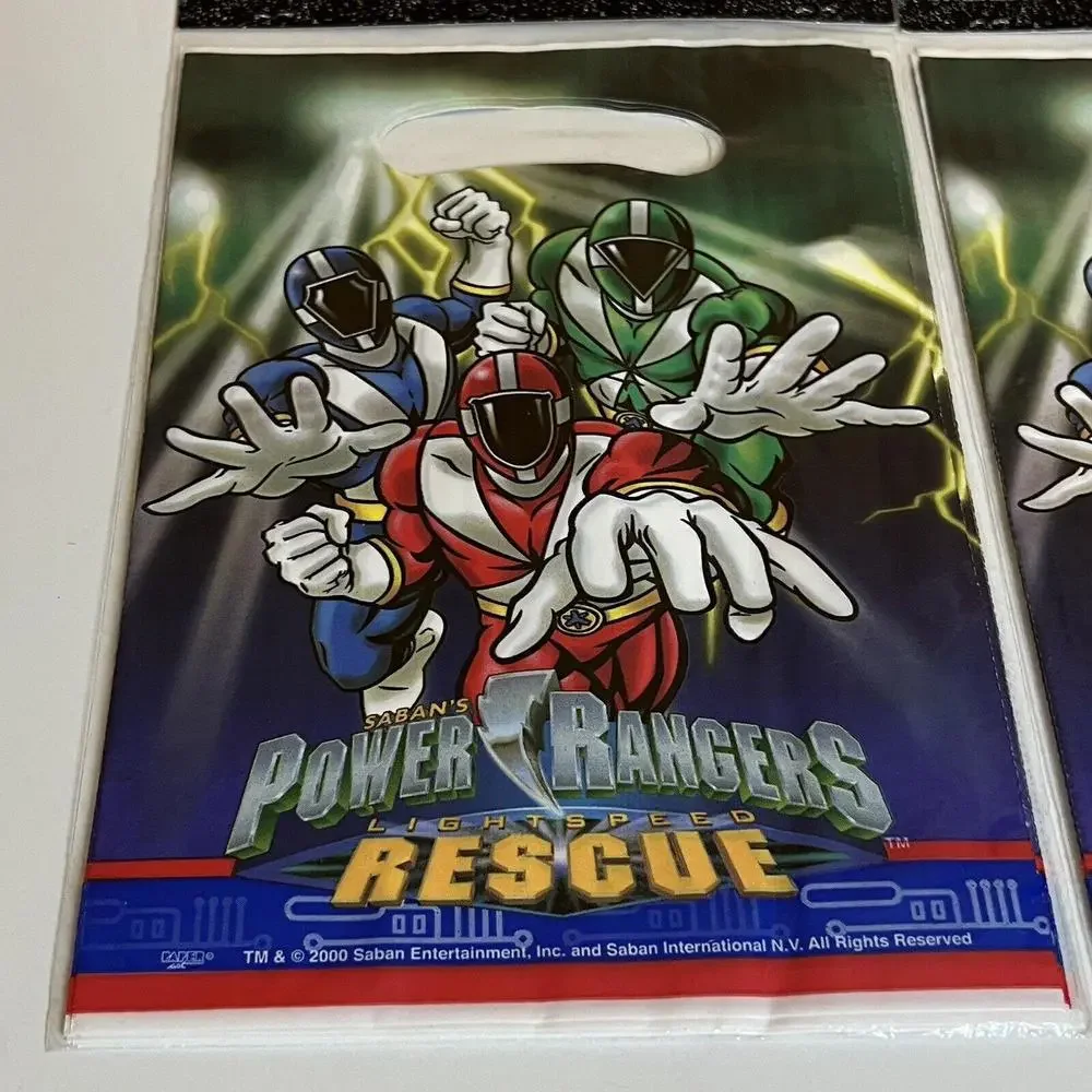 VTG Power Ranges Lightspeed Rescue Goodie Bags Party Favor 2 Packs 16 Total Bags